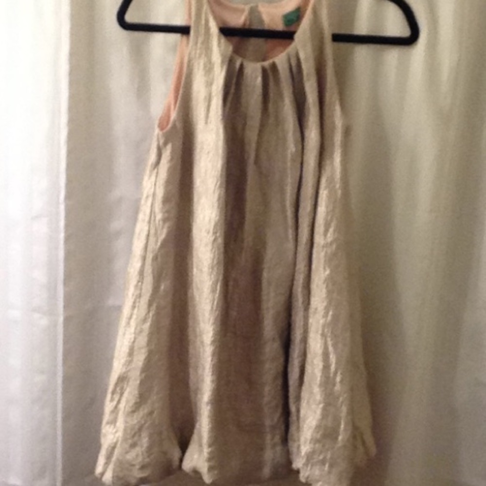 Freeway dress. Shimmering grey